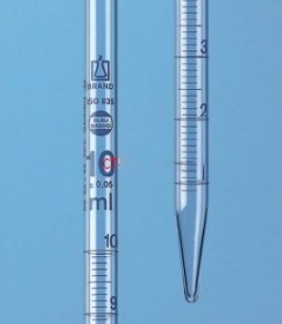 德國(guó)普蘭德A級(jí)刻度移液管-部分排液(藍(lán)色刻度)BR27725