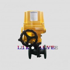 進口電動防爆碳鋼球閥（DC24V、DC220V、AC110V）