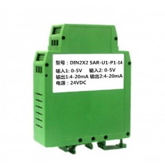 4-20mA轉(zhuǎn)0-10V直流信號分配器、多路變送器